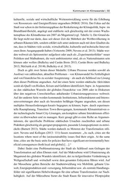 Image of the Page - 55 - in Kommunen im Klimawandel - Best Practices als Chance zur grünen Transformation?