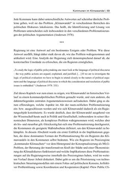 Image of the Page - 69 - in Kommunen im Klimawandel - Best Practices als Chance zur grünen Transformation?