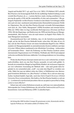 Image of the Page - 75 - in Kommunen im Klimawandel - Best Practices als Chance zur grünen Transformation?