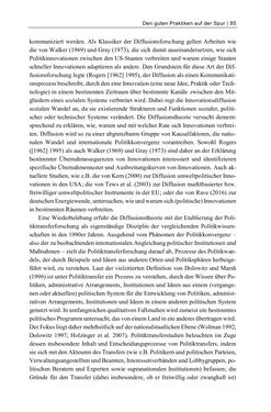 Bild der Seite - 85 - in Kommunen im Klimawandel - Best Practices als Chance zur grünen Transformation?