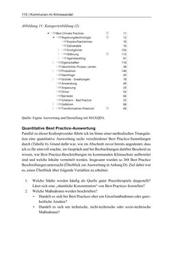 Image of the Page - 110 - in Kommunen im Klimawandel - Best Practices als Chance zur grünen Transformation?