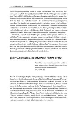 Image of the Page - 132 - in Kommunen im Klimawandel - Best Practices als Chance zur grünen Transformation?