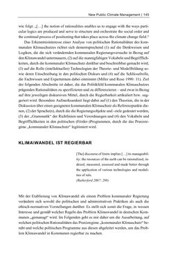 Bild der Seite - 145 - in Kommunen im Klimawandel - Best Practices als Chance zur grünen Transformation?