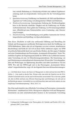 Image of the Page - 149 - in Kommunen im Klimawandel - Best Practices als Chance zur grünen Transformation?