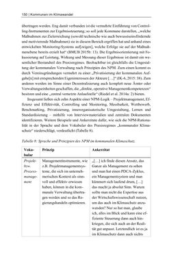 Bild der Seite - 150 - in Kommunen im Klimawandel - Best Practices als Chance zur grünen Transformation?