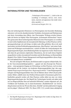 Image of the Page - 191 - in Kommunen im Klimawandel - Best Practices als Chance zur grünen Transformation?