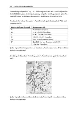 Image of the Page - 204 - in Kommunen im Klimawandel - Best Practices als Chance zur grünen Transformation?