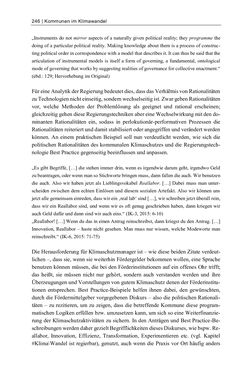 Image of the Page - 246 - in Kommunen im Klimawandel - Best Practices als Chance zur grünen Transformation?