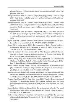 Image of the Page - 291 - in Kommunen im Klimawandel - Best Practices als Chance zur grünen Transformation?