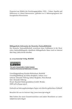Image of the Page - (000004) - in Der Stoff, aus dem Konflikte sind - Debatten um das Kopftuch in Deutschland, Österreich und der Schweiz