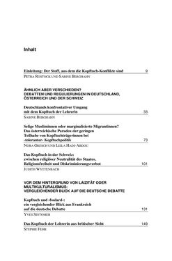 Image of the Page - (000005) - in Der Stoff, aus dem Konflikte sind - Debatten um das Kopftuch in Deutschland, Österreich und der Schweiz