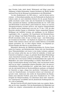 Bild der Seite - 39 - in Der Stoff, aus dem Konflikte sind - Debatten um das Kopftuch in Deutschland, Österreich und der Schweiz