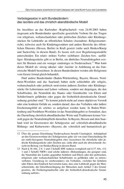 Bild der Seite - 45 - in Der Stoff, aus dem Konflikte sind - Debatten um das Kopftuch in Deutschland, Österreich und der Schweiz