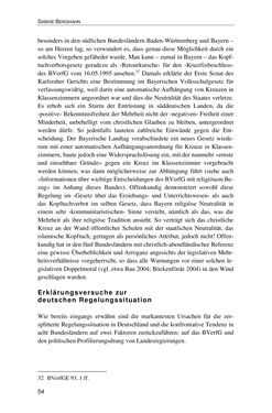 Image of the Page - 54 - in Der Stoff, aus dem Konflikte sind - Debatten um das Kopftuch in Deutschland, Österreich und der Schweiz