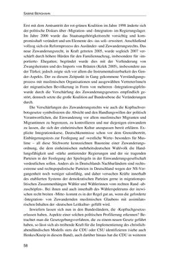 Image of the Page - 58 - in Der Stoff, aus dem Konflikte sind - Debatten um das Kopftuch in Deutschland, Österreich und der Schweiz