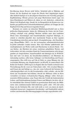 Image of the Page - 60 - in Der Stoff, aus dem Konflikte sind - Debatten um das Kopftuch in Deutschland, Österreich und der Schweiz
