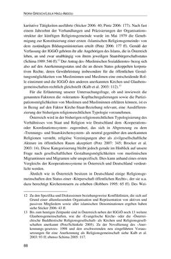 Image of the Page - 88 - in Der Stoff, aus dem Konflikte sind - Debatten um das Kopftuch in Deutschland, Österreich und der Schweiz