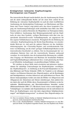 Image of the Page - 91 - in Der Stoff, aus dem Konflikte sind - Debatten um das Kopftuch in Deutschland, Österreich und der Schweiz