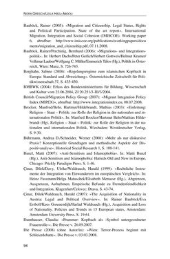 Image of the Page - 94 - in Der Stoff, aus dem Konflikte sind - Debatten um das Kopftuch in Deutschland, Österreich und der Schweiz