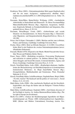 Image of the Page - 95 - in Der Stoff, aus dem Konflikte sind - Debatten um das Kopftuch in Deutschland, Österreich und der Schweiz