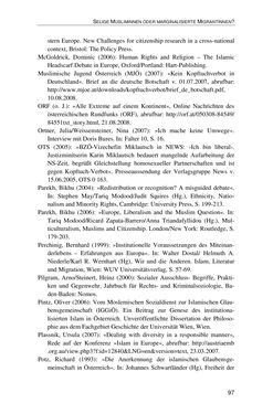 Image of the Page - 97 - in Der Stoff, aus dem Konflikte sind - Debatten um das Kopftuch in Deutschland, Österreich und der Schweiz