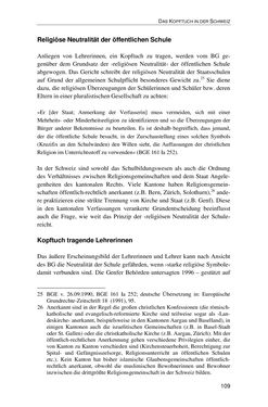 Image of the Page - 109 - in Der Stoff, aus dem Konflikte sind - Debatten um das Kopftuch in Deutschland, Österreich und der Schweiz