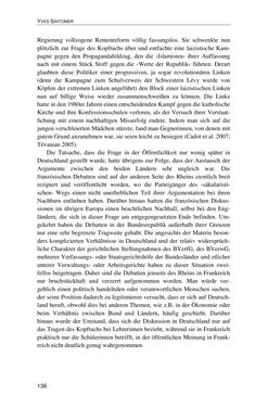 Bild der Seite - 136 - in Der Stoff, aus dem Konflikte sind - Debatten um das Kopftuch in Deutschland, Österreich und der Schweiz