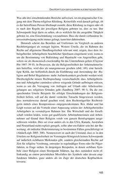 Bild der Seite - 165 - in Der Stoff, aus dem Konflikte sind - Debatten um das Kopftuch in Deutschland, Österreich und der Schweiz