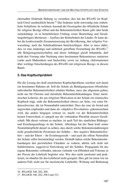 Image of the Page - 187 - in Der Stoff, aus dem Konflikte sind - Debatten um das Kopftuch in Deutschland, Österreich und der Schweiz