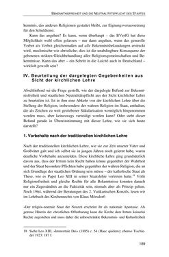 Bild der Seite - 189 - in Der Stoff, aus dem Konflikte sind - Debatten um das Kopftuch in Deutschland, Österreich und der Schweiz