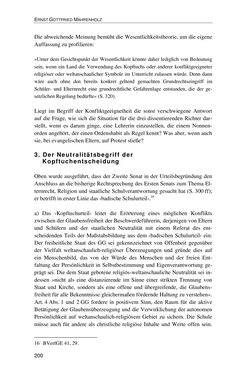 Image of the Page - 200 - in Der Stoff, aus dem Konflikte sind - Debatten um das Kopftuch in Deutschland, Österreich und der Schweiz