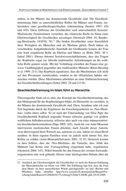 Image of the Page - 235 - in Der Stoff, aus dem Konflikte sind - Debatten um das Kopftuch in Deutschland, Österreich und der Schweiz