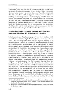 Bild der Seite - 240 - in Der Stoff, aus dem Konflikte sind - Debatten um das Kopftuch in Deutschland, Österreich und der Schweiz