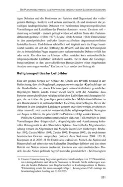 Image of the Page - 251 - in Der Stoff, aus dem Konflikte sind - Debatten um das Kopftuch in Deutschland, Österreich und der Schweiz