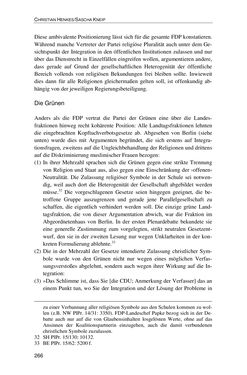 Image of the Page - 266 - in Der Stoff, aus dem Konflikte sind - Debatten um das Kopftuch in Deutschland, Österreich und der Schweiz