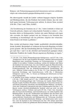 Image of the Page - 276 - in Der Stoff, aus dem Konflikte sind - Debatten um das Kopftuch in Deutschland, Österreich und der Schweiz