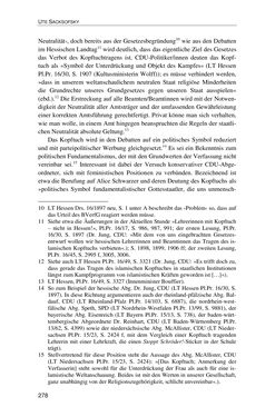 Image of the Page - 278 - in Der Stoff, aus dem Konflikte sind - Debatten um das Kopftuch in Deutschland, Österreich und der Schweiz