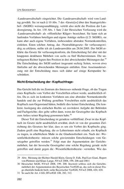 Image of the Page - 282 - in Der Stoff, aus dem Konflikte sind - Debatten um das Kopftuch in Deutschland, Österreich und der Schweiz
