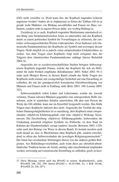 Image of the Page - 286 - in Der Stoff, aus dem Konflikte sind - Debatten um das Kopftuch in Deutschland, Österreich und der Schweiz