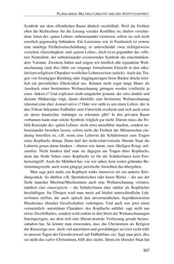 Image of the Page - 307 - in Der Stoff, aus dem Konflikte sind - Debatten um das Kopftuch in Deutschland, Österreich und der Schweiz