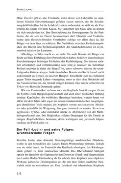 Image of the Page - 316 - in Der Stoff, aus dem Konflikte sind - Debatten um das Kopftuch in Deutschland, Österreich und der Schweiz