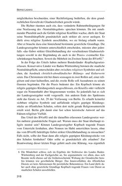 Image of the Page - 318 - in Der Stoff, aus dem Konflikte sind - Debatten um das Kopftuch in Deutschland, Österreich und der Schweiz