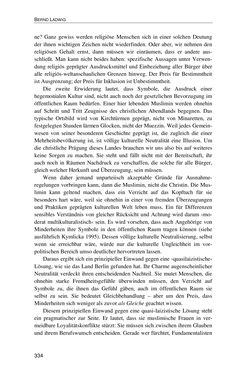 Bild der Seite - 334 - in Der Stoff, aus dem Konflikte sind - Debatten um das Kopftuch in Deutschland, Österreich und der Schweiz
