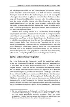 Image of the Page - 351 - in Der Stoff, aus dem Konflikte sind - Debatten um das Kopftuch in Deutschland, Österreich und der Schweiz