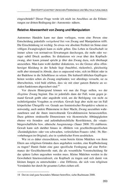 Bild der Seite - 353 - in Der Stoff, aus dem Konflikte sind - Debatten um das Kopftuch in Deutschland, Österreich und der Schweiz