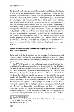Image of the Page - 378 - in Der Stoff, aus dem Konflikte sind - Debatten um das Kopftuch in Deutschland, Österreich und der Schweiz