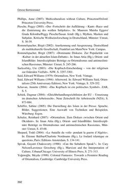 Image of the Page - 392 - in Der Stoff, aus dem Konflikte sind - Debatten um das Kopftuch in Deutschland, Österreich und der Schweiz