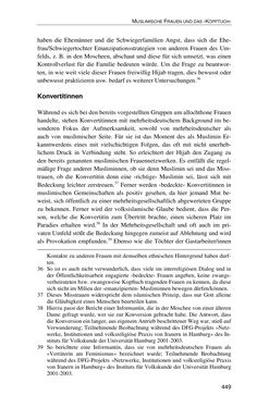 Bild der Seite - 449 - in Der Stoff, aus dem Konflikte sind - Debatten um das Kopftuch in Deutschland, Österreich und der Schweiz
