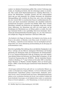 Image of the Page - 457 - in Der Stoff, aus dem Konflikte sind - Debatten um das Kopftuch in Deutschland, Österreich und der Schweiz