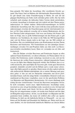 Image of the Page - 475 - in Der Stoff, aus dem Konflikte sind - Debatten um das Kopftuch in Deutschland, Österreich und der Schweiz